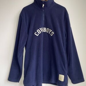 Dallas Cowboys Quarter-Zip Sweater
